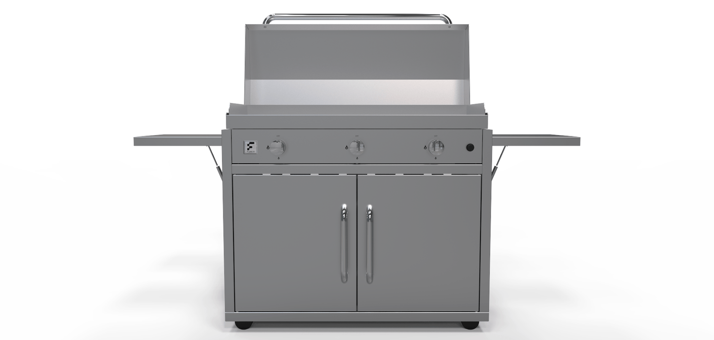 Fusion Fusion GFE105 3-Burner Gas Griddle GFE105 Barbecue Finished - Gas
