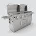Fusion Fusion GFE160 4-Burner Gas Griddle GFE160 Barbecue Finished - Gas