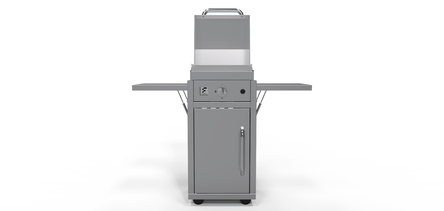 Fusion Fusion GFE40 Single Burner Gas Griddle GFE40 Barbecue Finished - Gas