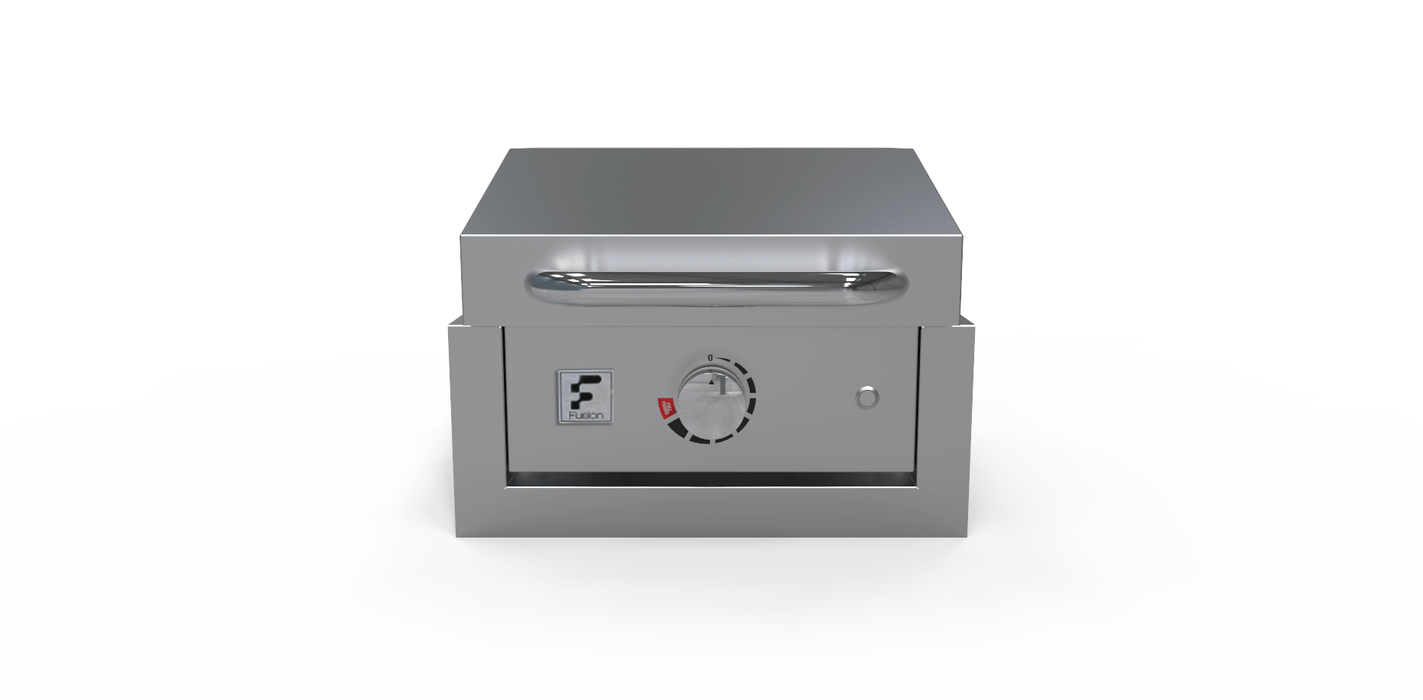 Fusion Fusion GFE40 Single Burner Gas Griddle GFE40 Barbecue Finished - Gas