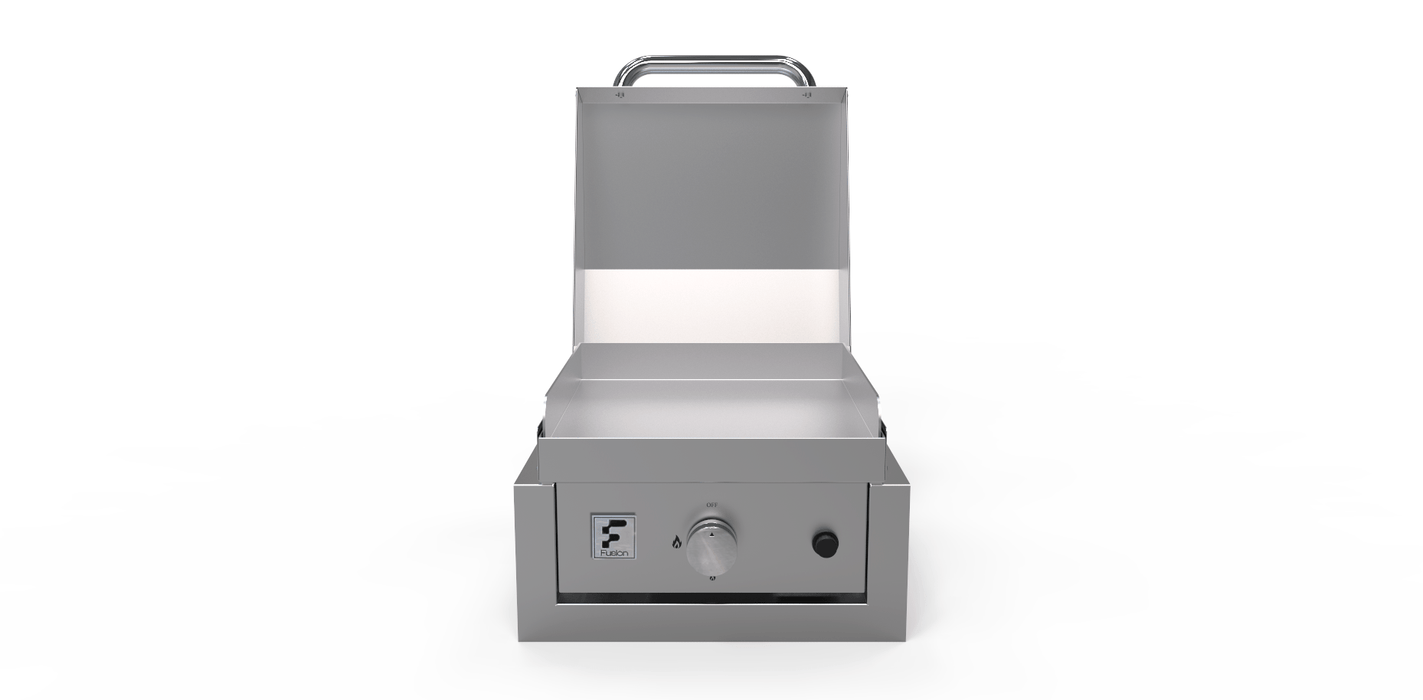 Fusion Fusion GFE40 Single Burner Gas Griddle GFE40 Barbecue Finished - Gas