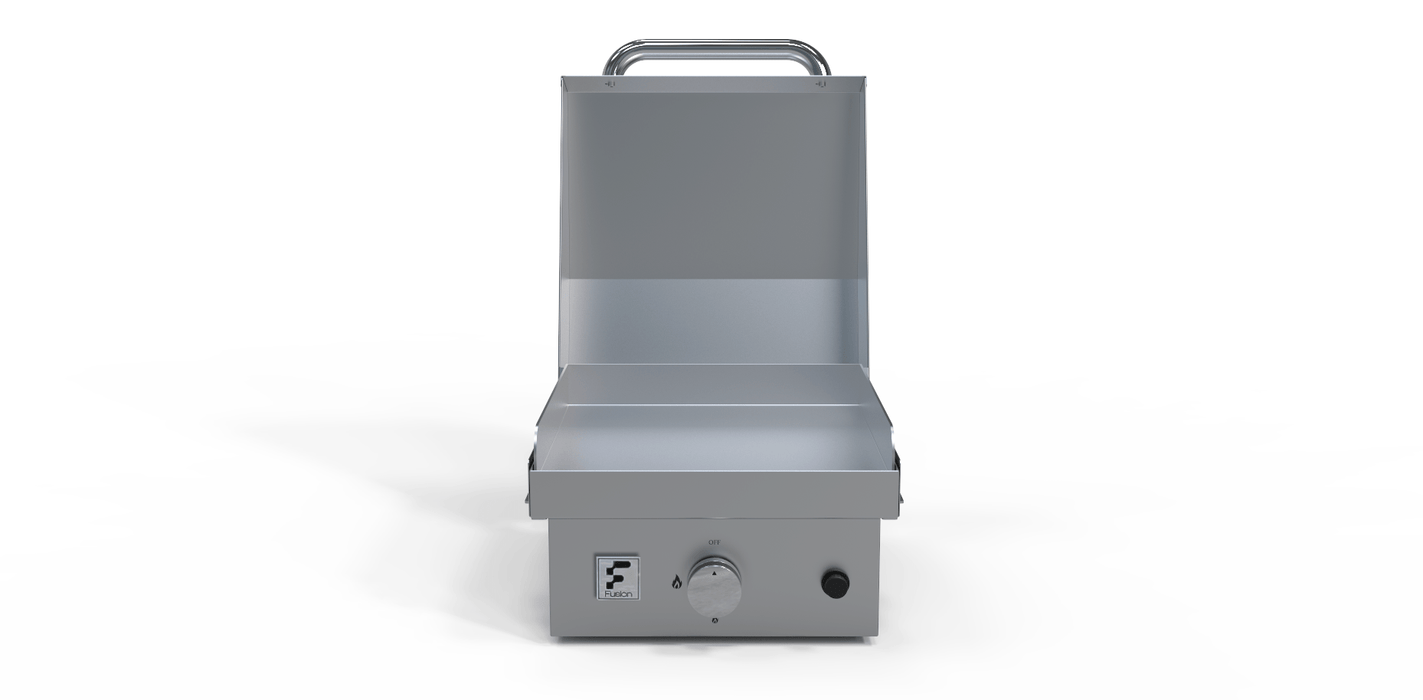 Fusion Fusion GFE40 Single Burner Gas Griddle GFE40 Barbecue Finished - Gas