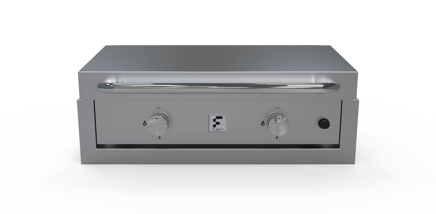 Fusion Fusion GFE75 2-Burner Gas Griddle GFE75 Barbecue Finished - Gas