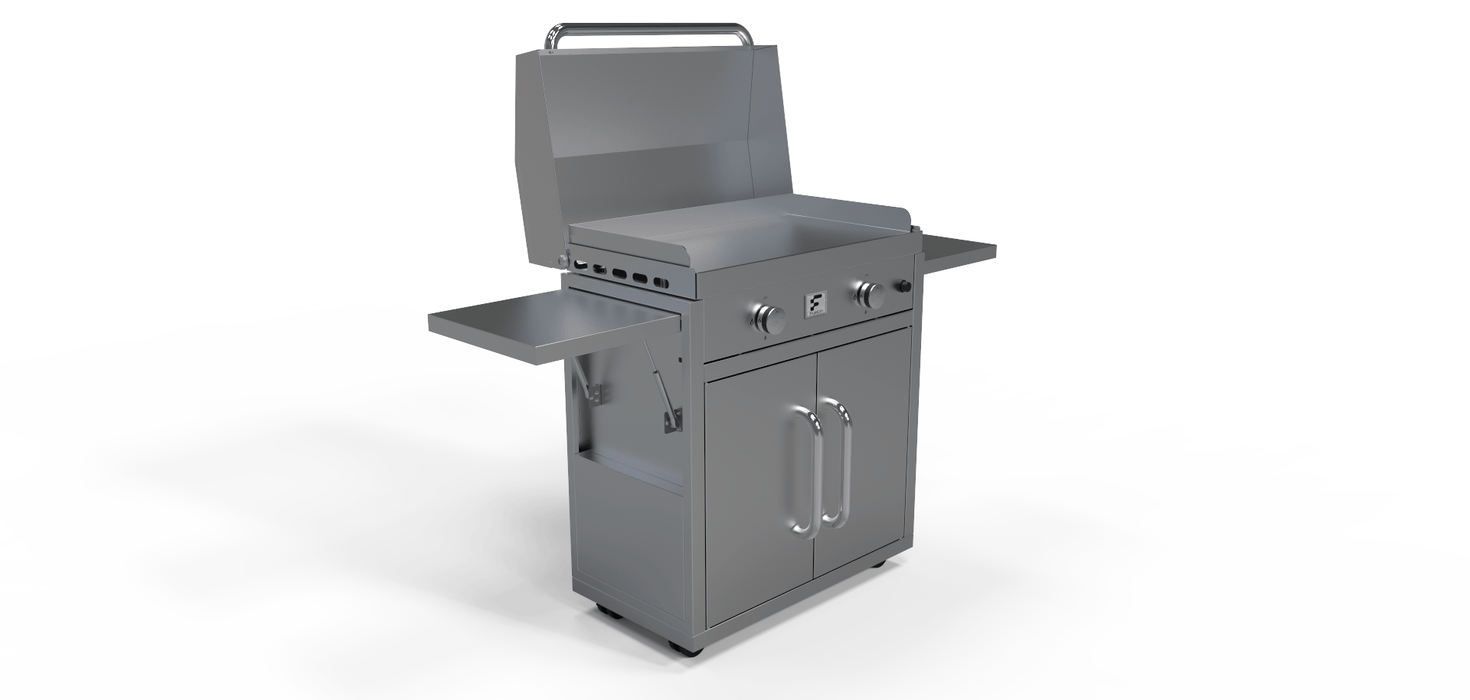 Fusion Fusion GFE75 2-Burner Gas Griddle GFE75 Barbecue Finished - Gas