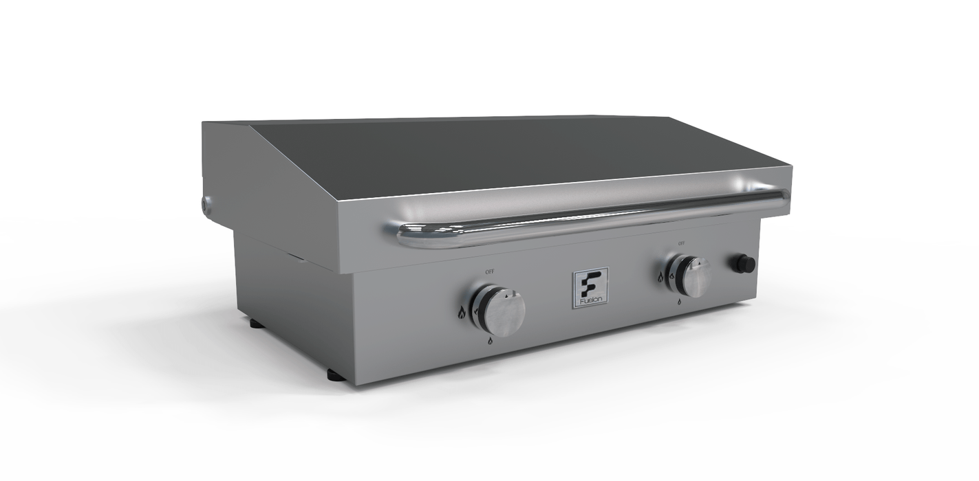 Fusion Fusion GFE75 2-Burner Gas Griddle GFE75 Barbecue Finished - Gas