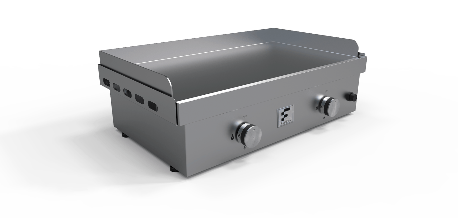 Fusion Fusion GFE75 2-Burner Gas Griddle GFE75 Barbecue Finished - Gas