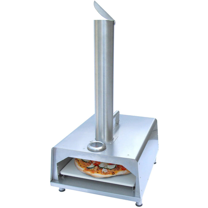 Georgian Bay Leisure Distributors Ltd. Georgian Bay Grills Deluxe 13" Wood Pellet Pizza Oven PIZZOVSS13 Barbecue Finished - Pellet 831531000333