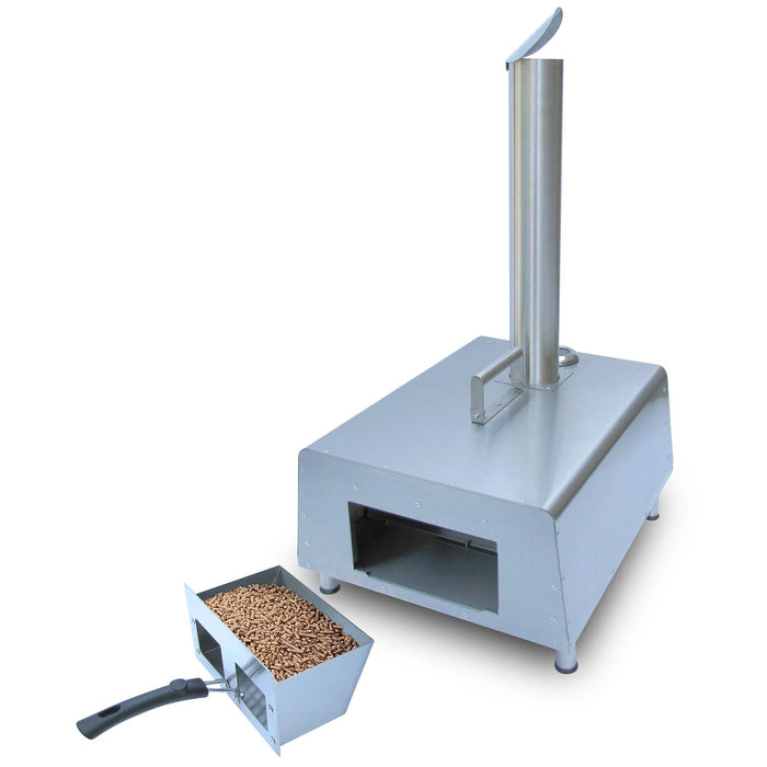 Georgian Bay Leisure Distributors Ltd. Georgian Bay Grills Deluxe 13" Wood Pellet Pizza Oven PIZZOVSS13 Barbecue Finished - Pellet 831531000333