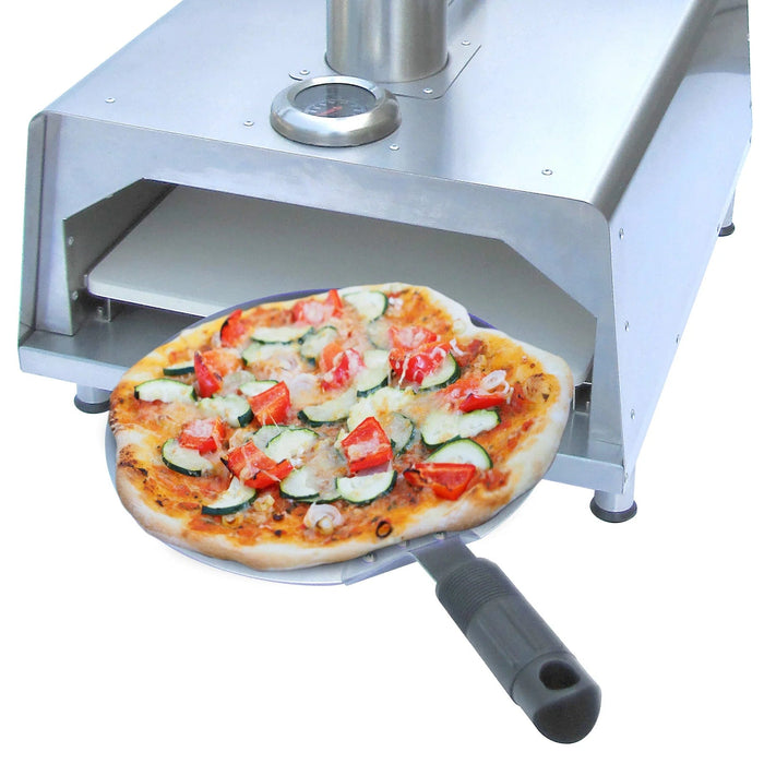 Georgian Bay Leisure Distributors Ltd. Georgian Bay Grills Deluxe 13" Wood Pellet Pizza Oven PIZZOVSS13 Barbecue Finished - Pellet 831531000333