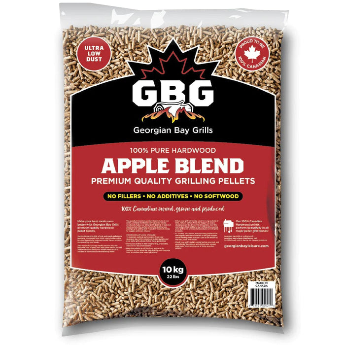Georgian Bay Leisure Distributors Ltd. Georgian Bay Grills Grilling Pellets - Apple Blend (22 lb.) - GBG-APPOAKPEL GBG-APPOAKPEL Barbecue Accessories 831531000210