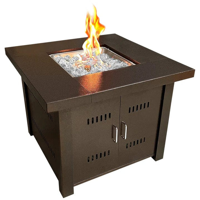 Georgian Bay Leisure Distributors Ltd. Georgian Bay Grills Outdoor Propane Fire Table (38" Square) GBG-FIRETABLE38 Outdoor Finished 831531000432