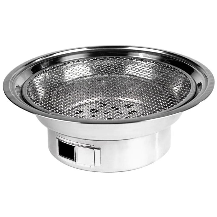 Georgian Bay Leisure Distributors Ltd. Georgian Bay Grills Portable Stainless Steel Nesting Grill PCGRILLSS Barbecue Finished - Charcoal 831531000043