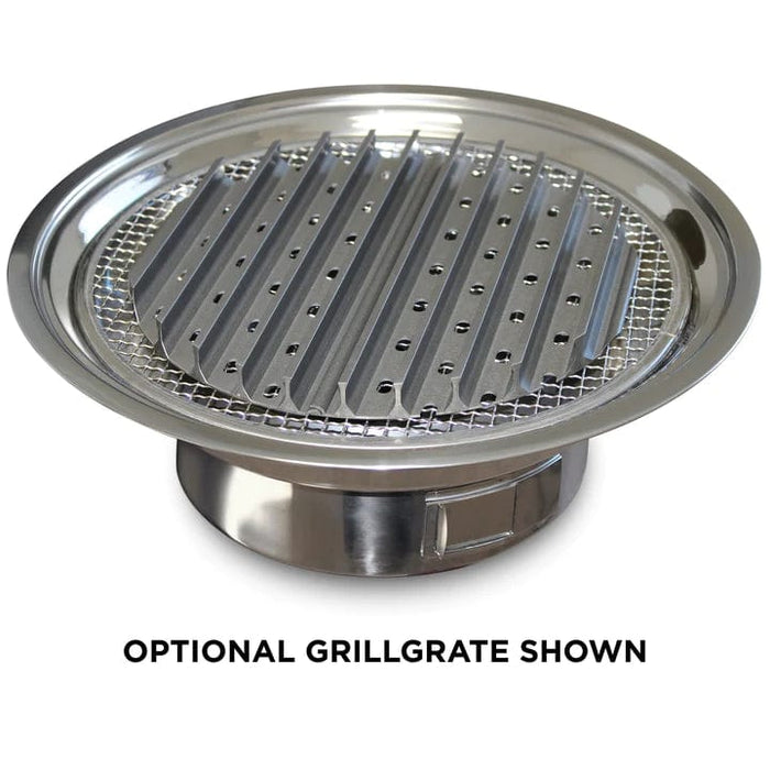 Georgian Bay Leisure Distributors Ltd. Georgian Bay Grills Portable Stainless Steel Nesting Grill PCGRILLSS Barbecue Finished - Charcoal 831531000043