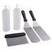 Grillpro GrillPro 5 PC Flat Top/Griddle Cooking Set - 49005 49005 Barbecue Accessories 062703490052