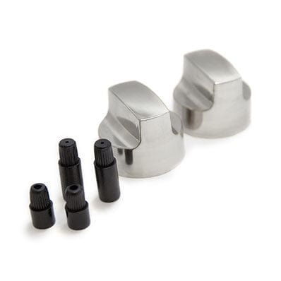 Grillpro GrillPro Chrome Universal Control Knobs - 25960 25960 Barbecue Parts