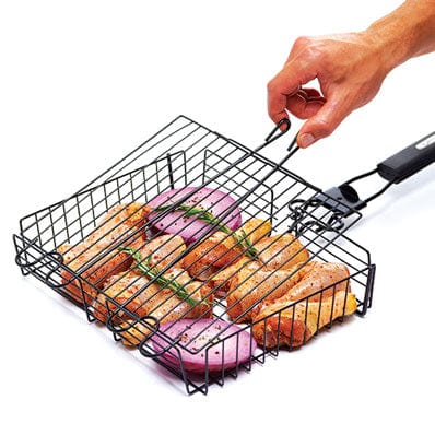 Grillpro GrillPro Deluxe Broiler Basket - 24876 24876 Barbecue Accessories