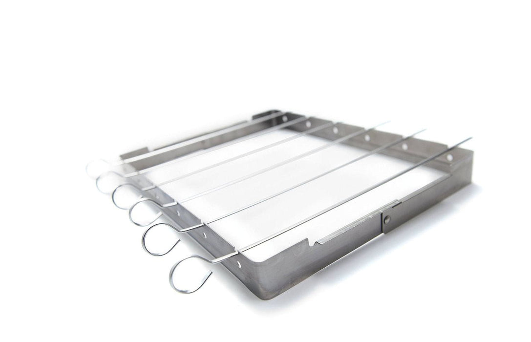 Grillpro grillPro Stainless Steel Shish Kebab Set (6-Piece) - 41338 41338 Barbecue Accessories