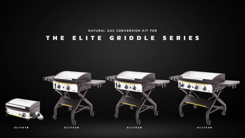 Halo Halo Natural Gas Conversion Kit (Elite Griddles) - HZ-3001-B HZ-3001-B Barbecue Accessories 810084240229