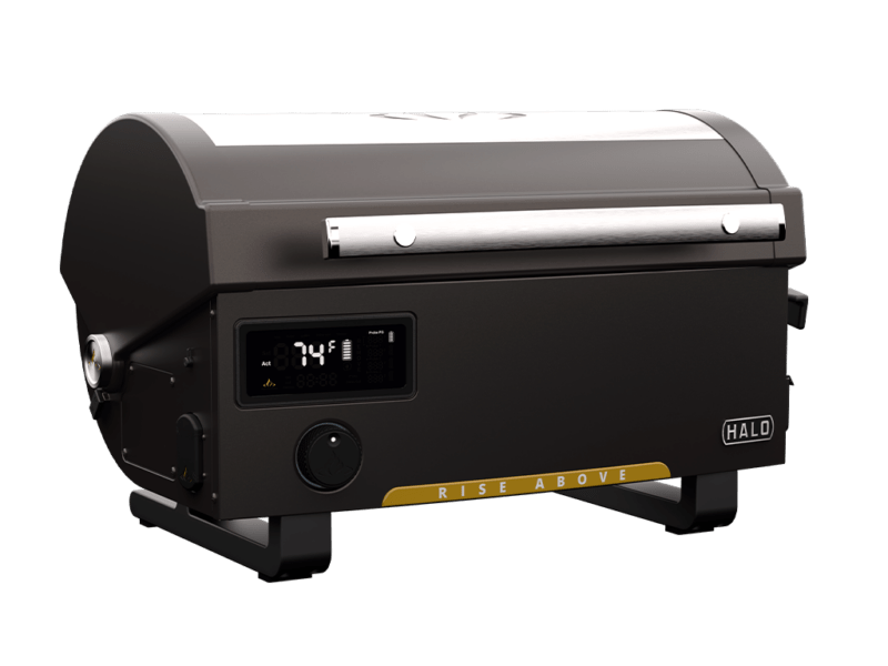 Halo Halo Prime300 Countertop Pellet Grill HS-1005-ANA Barbecue Finished - Pellet 810084240014