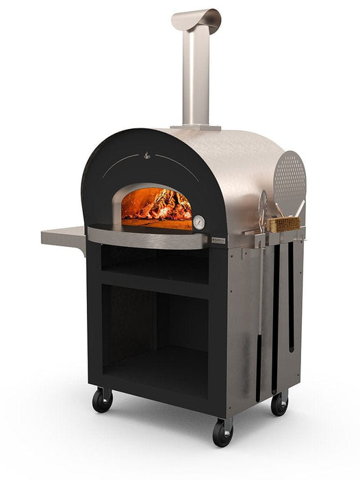 Hearthstone/intermedek Genio Multi-Fuel Pizza Oven 3.4 800-34MF15 Barbecue Finished - Pellet