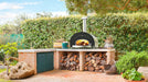 Hearthstone/intermedek Genio Multi-Fuel Pizza Oven 7.2 800-72MF15 Barbecue Finished - Pellet