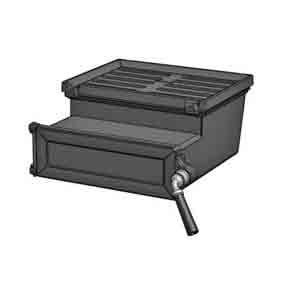 Hearthstone/intermedek Hearthstone Ash Pan (Mansfield/Heritage) - 90-54240 90-54240 Fireplace Accessories