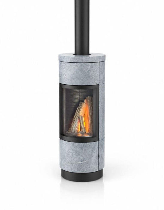 Hearthstone/intermedek Hearthstone Bari Gas Stove All Soap Stone 8181-4112 Fireplace Finished - Gas