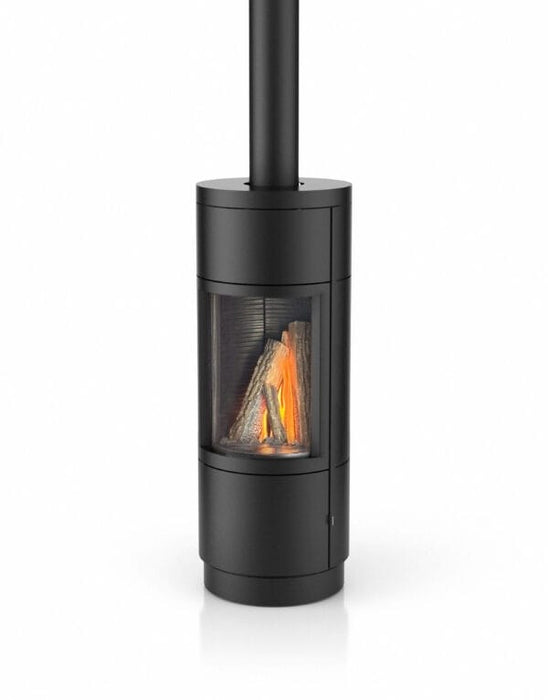 Hearthstone/intermedek Hearthstone Bari Gas Stove All Steel 8181-0110 Fireplace Finished - Gas