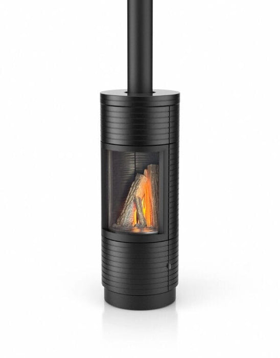 Hearthstone/intermedek Hearthstone Bari Gas Stove Ceramic Lava 8181-5012 Fireplace Finished - Gas
