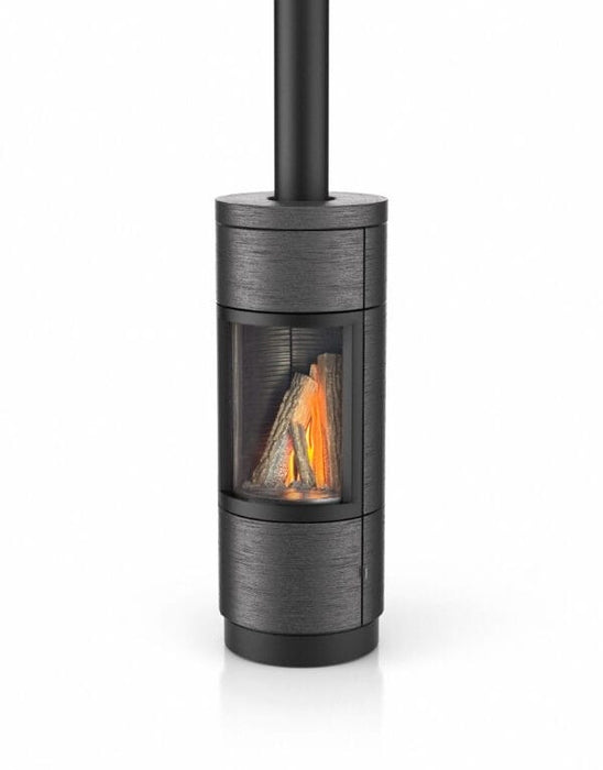 Hearthstone/intermedek Hearthstone Bari Gas Stove Ceramic Meteorite 8181-6212 Fireplace Finished - Gas
