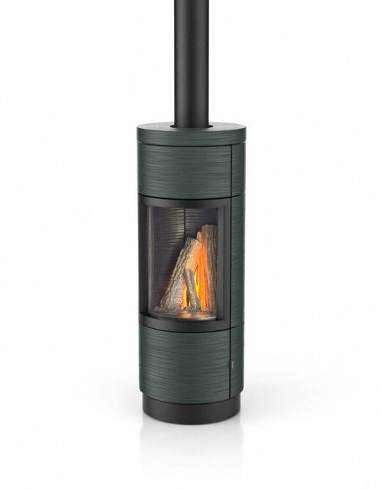 Hearthstone/intermedek Hearthstone Bari Gas Stove Ceramic Wintersea 8181-8212 Fireplace Finished - Gas