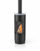 Hearthstone/intermedek Hearthstone Bari Gas Stove Steel w/ Stone Top 8181-4110 Fireplace Finished - Gas
