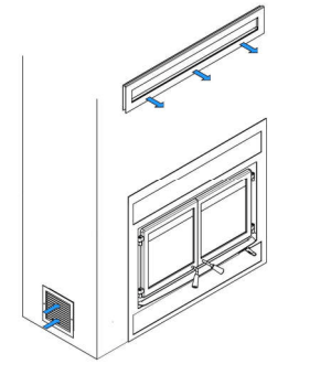 Hearthstone/intermedek Hearthstone Gravity Convection Kit (WFP-100) - 94-99200 94-99200 Fireplace Accessories