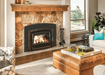 Hearthstone/intermedek Hearthstone Green Mountain Insert 90 Wood Fireplace Fireplace Finished - Wood