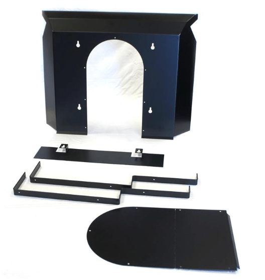 Hearthstone/intermedek Hearthstone Rear Heatshield (Castleton) - 90-68300 90-68300 Fireplace Accessories