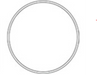 Hearthstone/intermedek Hearthstone Round Glass Hearth Pad - 91-84800 91-84800 Fireplace Accessories