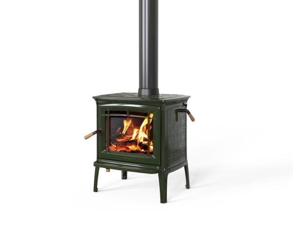 Hearthstone/intermedek Hearthstone Shelburne Wood Stove Fireplace Finished - Wood