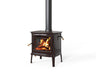 Hearthstone/intermedek Hearthstone Shelburne Wood Stove Fireplace Finished - Wood