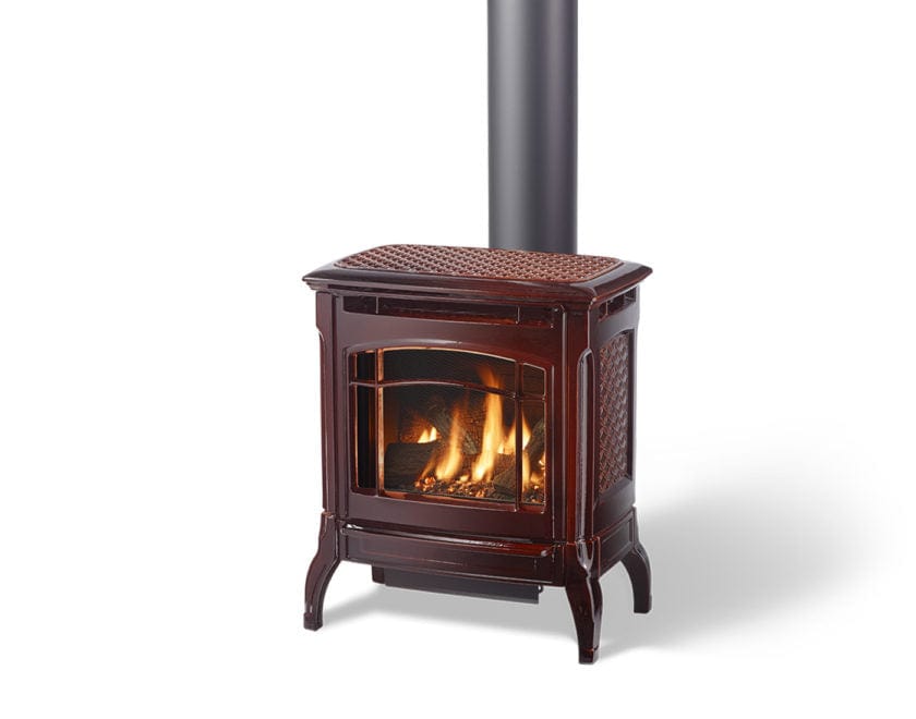 Hearthstone/intermedek Hearthstone Stowe 5 Gas Stove Fireplace Finished - Wood
