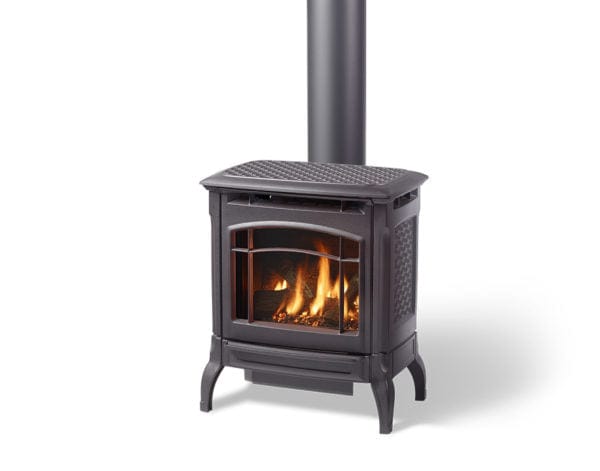 Hearthstone/intermedek Hearthstone Stowe 5 Gas Stove Fireplace Finished - Wood