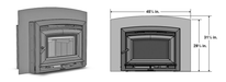 Hearthstone/intermedek Hearthstone Surround Extension (Green Mountain 70) - 94-5950010 94-5950010 Fireplace Accessories
