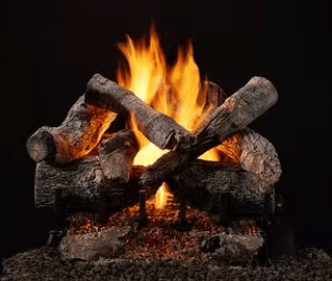 Heat And Glow Heat & Glo 2-Tier Grand Oaks Cement Log Set (18") - 2TR-GO18 2TR-GO18-FD Fireplace Accessories