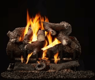 Heat And Glow Heat & Glo 2-Tier Heritage Oak Cement Log Set (18") - 2TR-OAK18 2TR-OAK18-FD Fireplace Accessories