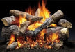 Heat And Glow Heat & Glo 24" Fireside 3 Tier Grand Oak Gas Log Set (11 Pieces) - GO324 GO324-FD Fireplace Accessories