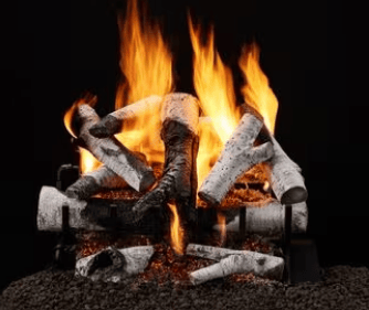 Heat And Glow Heat & Glo 3-Tier Grand Birch Cement Log Set (18") - 3TR-BRCH18 3TR-BRCH18-FD Fireplace Accessories