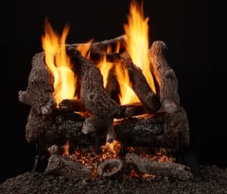 Heat And Glow Heat & Glo 3-Tier Heritage Oak Cement Log Set (18") - 3TR-OAK18 3TR-OAK18-FD Fireplace Accessories