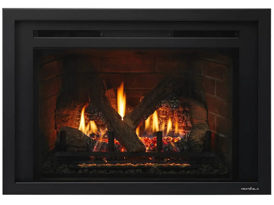 Heat And Glow Heat & Glo 30" Escape Indoor Gas Fireplace Insert Fireplace Finished - Gas