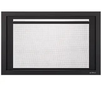 Heat And Glow Heat & Glo 30" Firescreen Front, Black (Escape) - FS-FB30-BK FS-FB30-BK-FD Fireplace Accessories