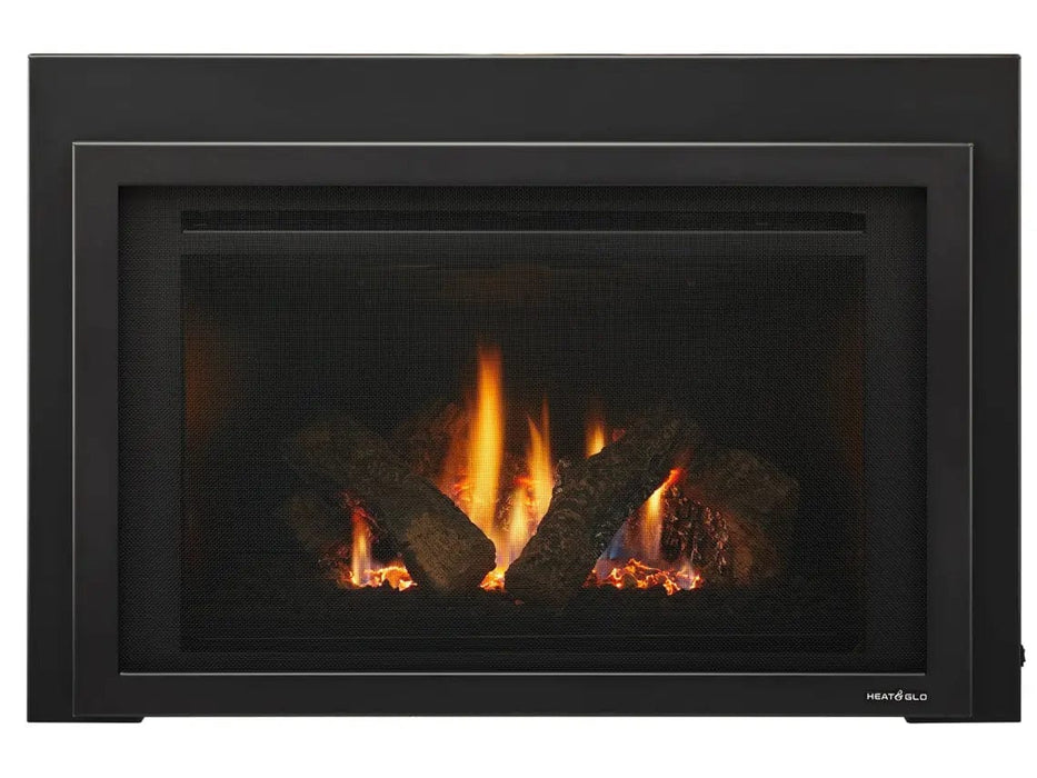 Heat And Glow Heat & Glo 30" Provident Indoor Gas Fireplace Insert PROV-I30-IPI-FD Fireplace Finished - Gas