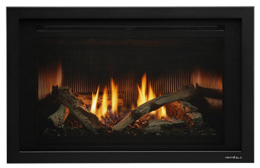 Heat And Glow Heat & Glo 35" Cosmo Indoor Gas Fireplace Insert COSMO-I35-IFT-FD Fireplace Finished - Gas